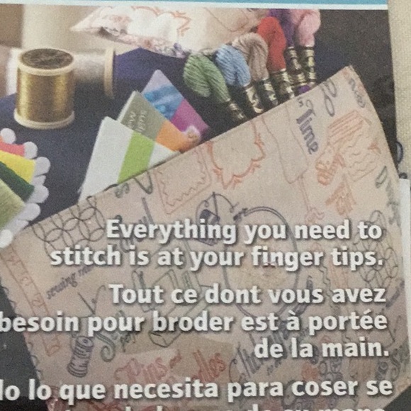 DMC Armchair Organizer Sewing/Knit/Craft Needlework, T.V. Granny Gift Home goods - Picture 3 of 4